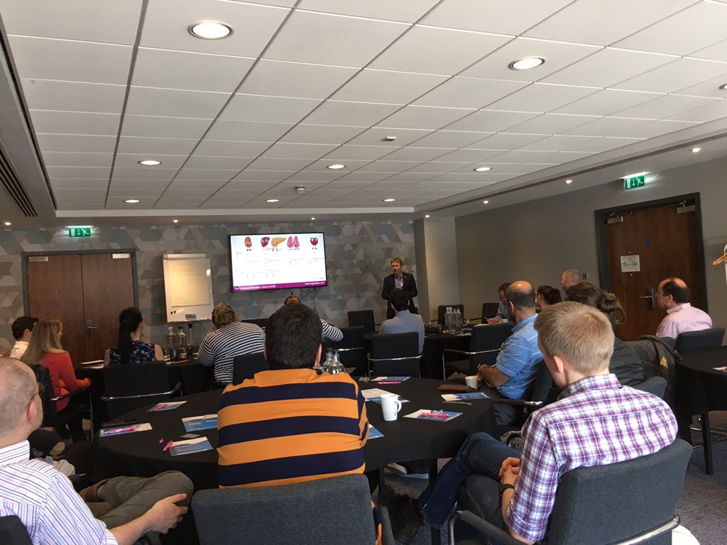 OTDTProfDev's tweet image. . @dalecgardiner explains #OrganDonation to our #Newcastle delegates as we start another 2 day National Deceased Donation Course #DDsim ICU &amp;amp; PICU medical trainees (ST5+) apply here: ODTmedicaleducation@nhsbt.nhs.uk