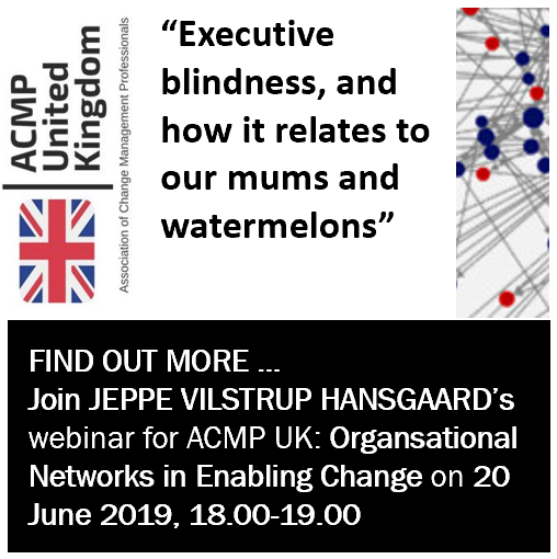 acmp_ukchapter's tweet photo. Can you make 6-7pm on 20 June 2019? Our next webinar with Jeppe Vilstrup Hansgaard, CEO Innovisor. Hear insights and case examples and engage with him on organisational networks https://t.co/4TrvY9lQZ9
#acmp #acmpuk #changemanagement #changeleadership #leadthewaychangeworks https://t.co/WeWZfhS4gH
