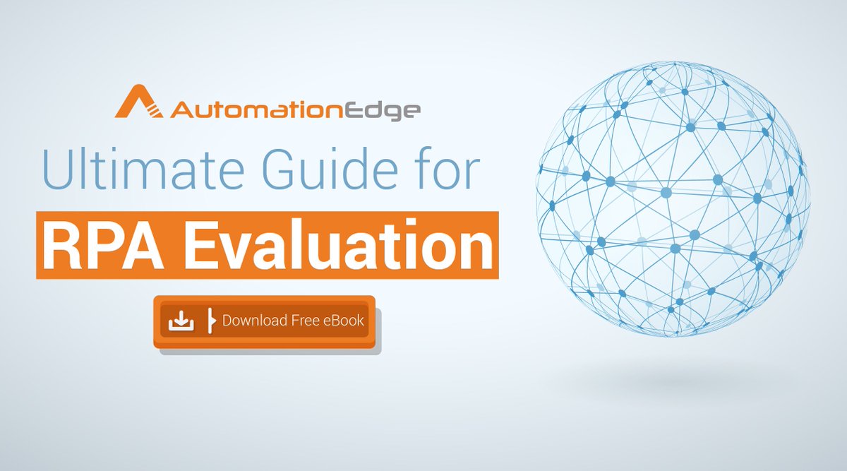 AutomationEdge's tweet photo. Which will be the right #RPA tool for my organization? Are you struggling with such questions? Read our #eBook with interesting tips and steps to evaluate and select the right #RPATool for your #automation initiatives.
Download Free eBook Now: https://t.co/cAI2di7fF8 https://t.co/u6iYdQt3Aa