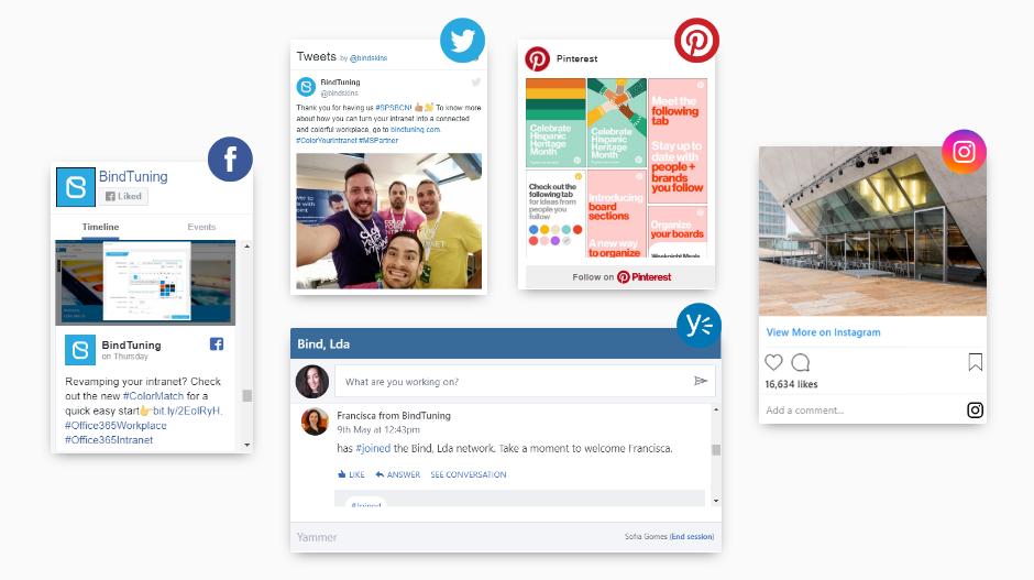 LenyOcanto's tweet image. Have you dreamed having all social media feeds at once? 📰 -Got it!
Simply download 👇 our social #webpart &amp;amp; custom the content everyone wants to see.

Click for trial 🖱️ bit.ly/2wMjjUg or DM for a demo.