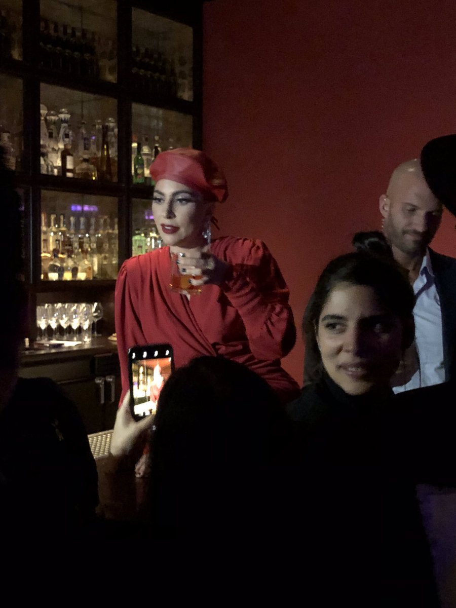 Skatelyn87's tweet image. I had drinks with Lady Gaga this evening. I’m actually speechless.