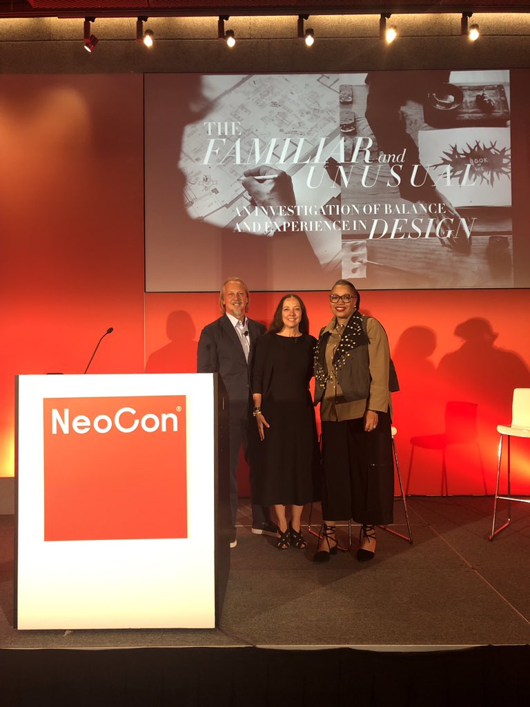 IIDA_HQ's tweet image. Day 1 #NeoCon2019: Our keynote with founders Roman and Williams Buildings and Interiors! Let’s do this. #IIDANeoCon #poweredbydesign