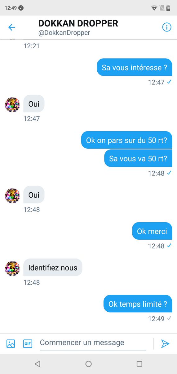 dygofr's tweet photo. LES GARS AU 50 RT @DokkanDropper ME DONNE UN COMPTE GLO 1000 DS AIDER MOI SVP LES GARS #dokkanbattle #dokkanbattlejp #dokkantrade #dokkanproleague https://t.co/8El8cGKThq