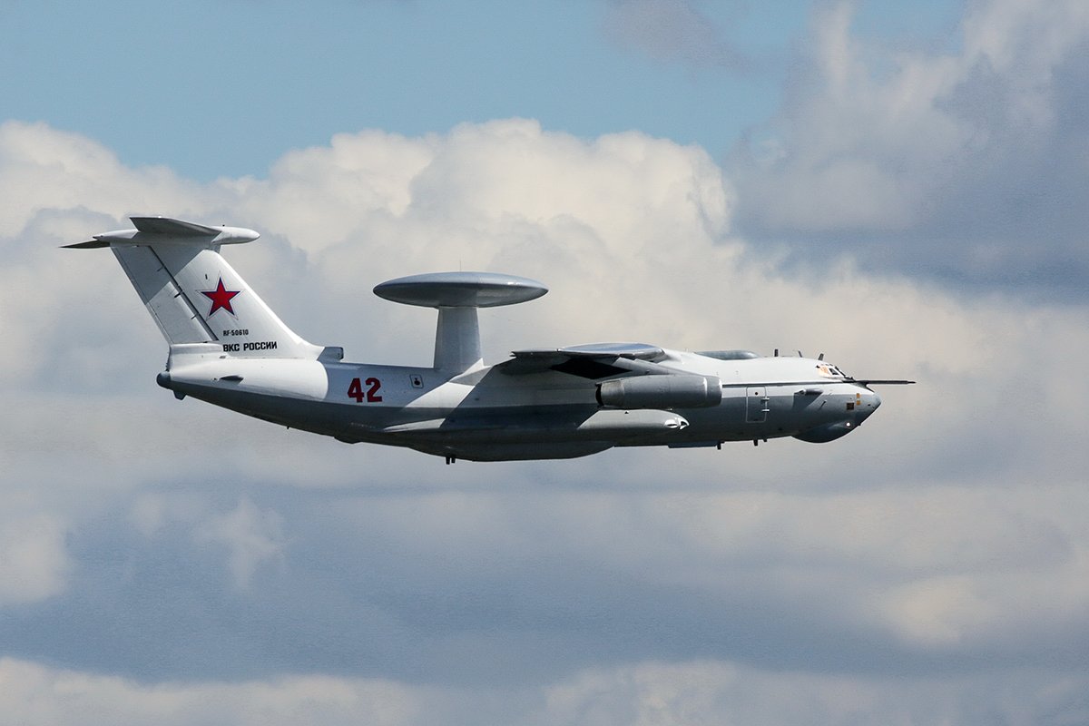 Russian ASF's A50 airborne early warning and control aircraft to ...