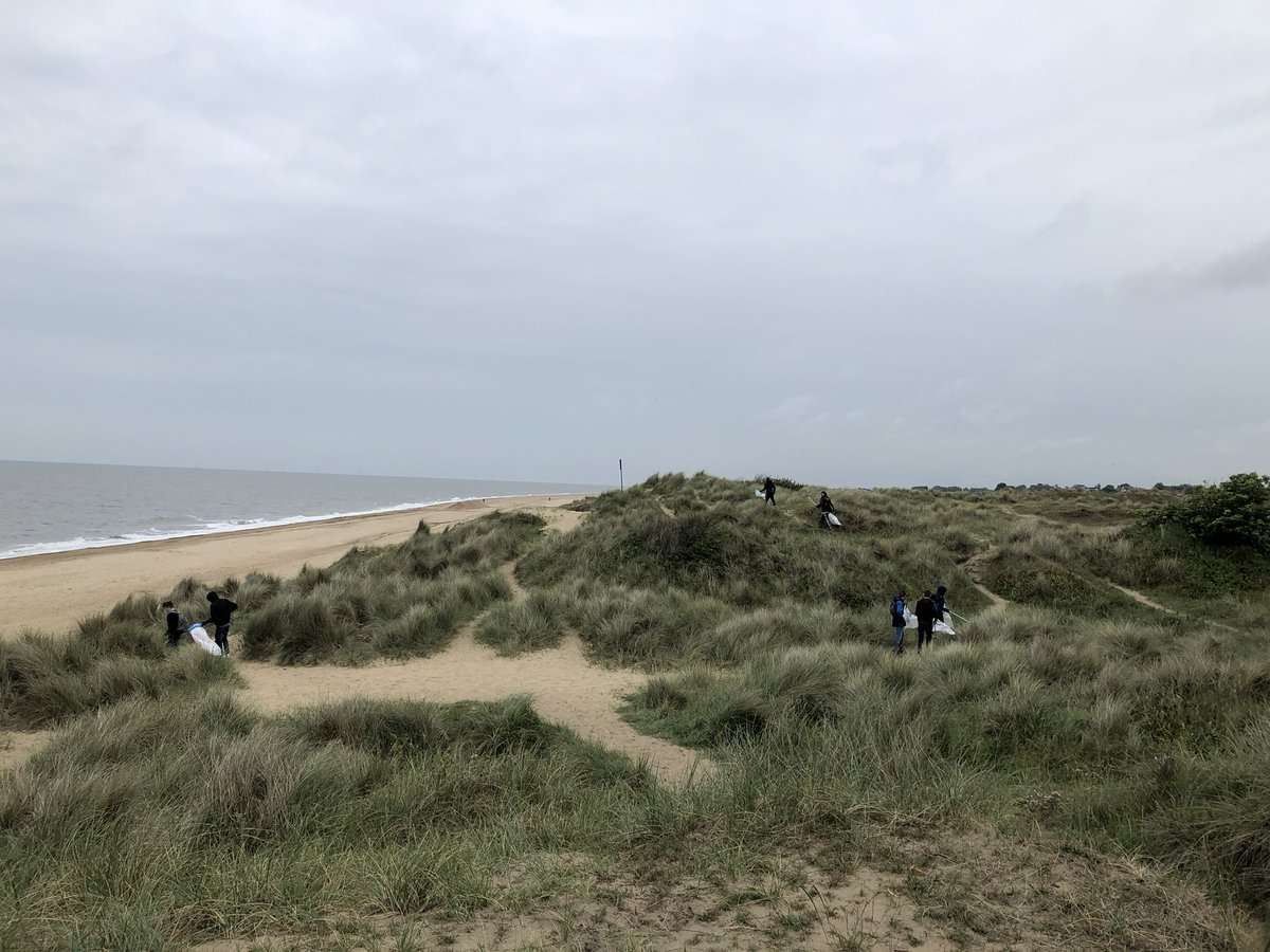 Week 3 of our <a href="/norwichcollege/">City College Norwich</a> and <a href="/sascampaigns/">Surfers Against Sewage</a> beach cleans. Today we are in Winterton and heading towards Hemsby! Lets hope the rain holds off..... ☔️ 🏖 🏄‍♂️ #environmentalawareness