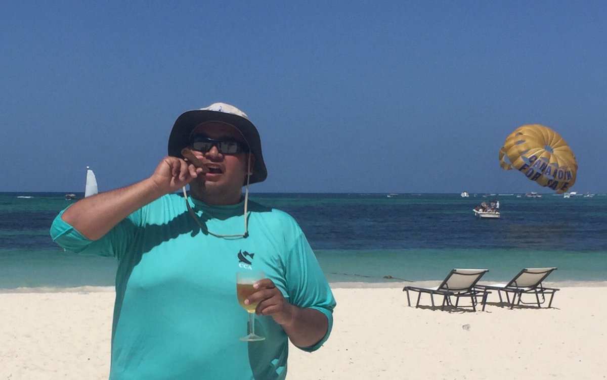 KrispykremeRob's tweet photo. @MikeTaylorShow spent a week in Punta Cana 2 years ago with a group of friends. Never left the resort. Crazy hearing all these wild ass stories https://t.co/jZSVZiMuNL