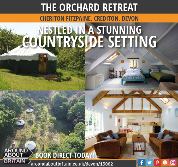 aroundaboutbrit's tweet photo. 1. Set amongst glorious countryside, @OrchardRetreat1 offers award-winning accommodation within a four-acre orchard. Perfect for family getaways &amp; romantic breaks! 
https://t.co/8PdSk66wdW
#Devon #Britain #Holiday #Glamping #Luxury #AwardWinning #HolidayDevon #GlampingDevon https://t.co/2L4ACS7uP6