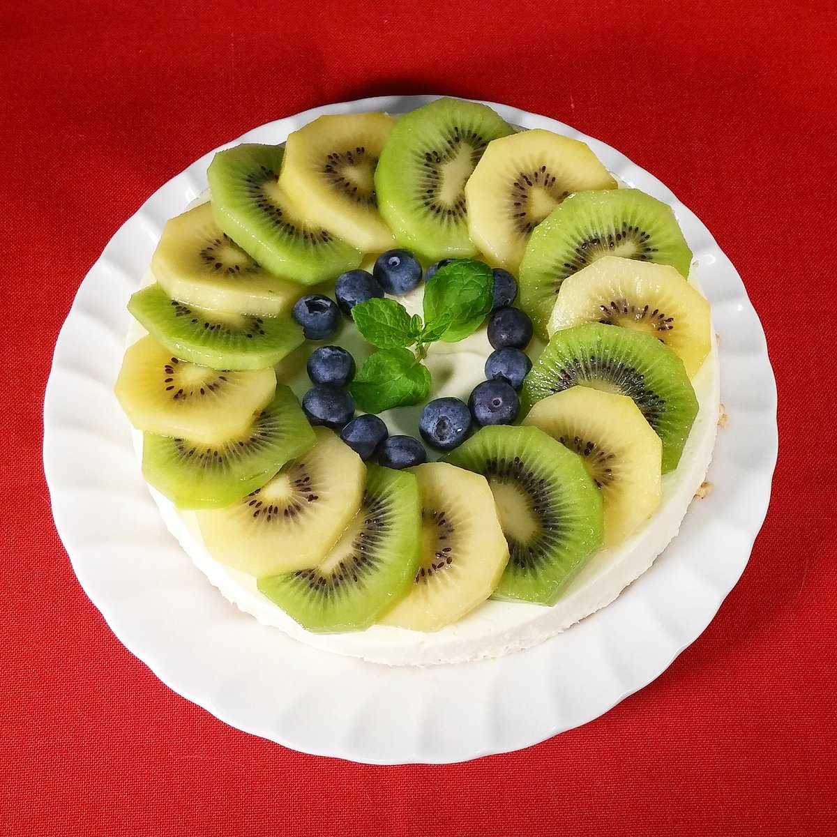 キウイレアチーズケーキ キウイレアチーズケーキ