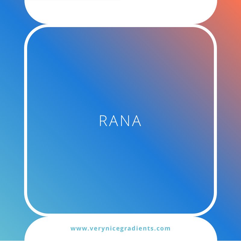 VGradients's tweet image. Graphic Design Gradient: 'RANA'
verynicegradients.com  🏄

#gradient #color #red #blue #inspiration #graphicdesign #design #designer #style #swatch #illustration #UI #UX #UIDesign