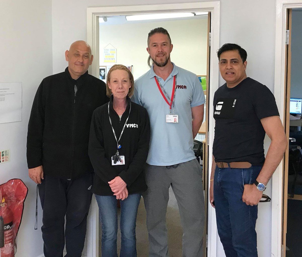 YMCA_Burton's tweet photo. Yesterday was a bumper day for kindness at our Reconnect centre. 
We had Humanity Unites serving up food and trimming hair and also night shelter volunteer Gemma popping in with lots of buffet food too. 

What an amazing community we have here in #BurtononTrent ❤️ #Charity https://t.co/jFgVXjeGT9