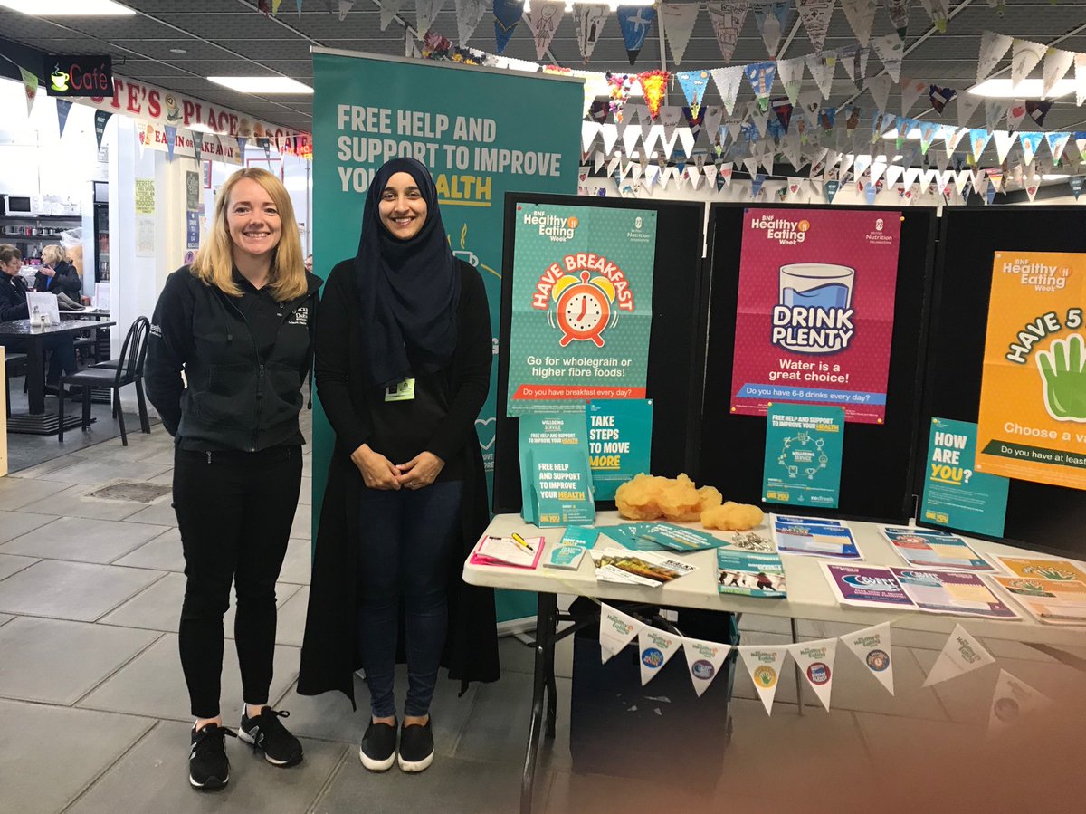 deborahfarran's tweet photo. Blackburn with Darwen Wellbeing Service welcome BNF healthy eating week #BNFHEW19 #challengeyourself https://t.co/PPbzc0HMrw