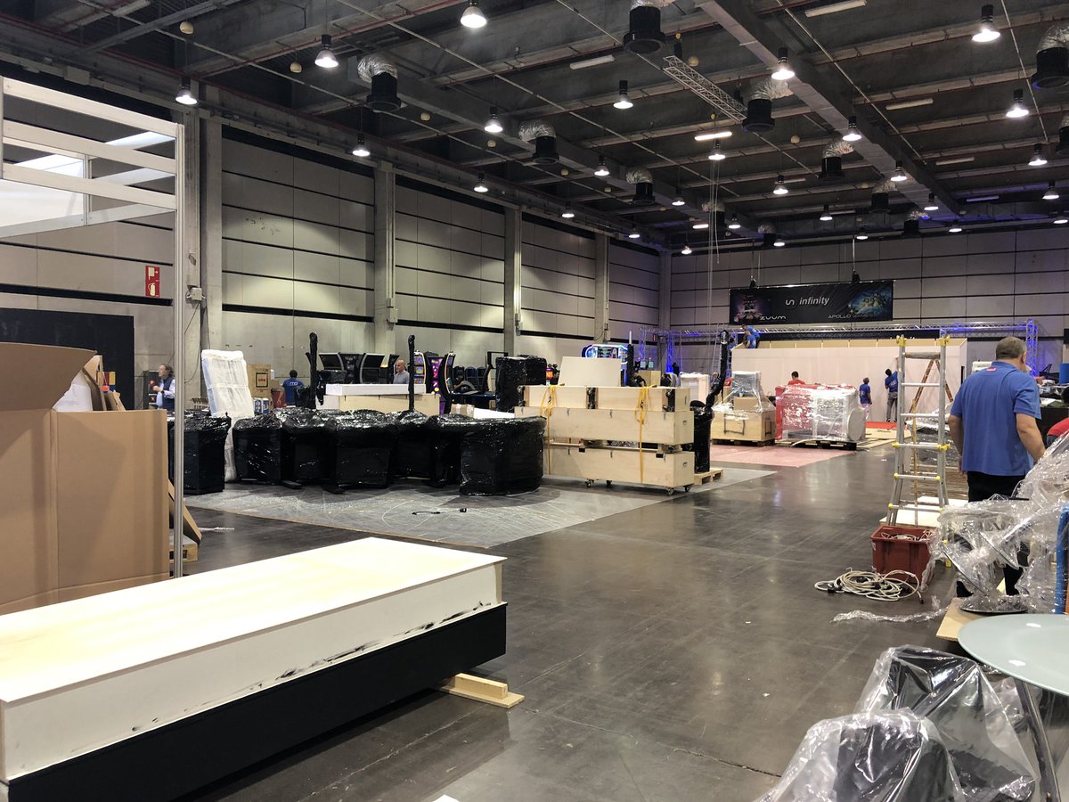 Expojoc's tweet image. Solo queda un día para nuestro esperado evento. #Expojoc2019. Decenas de profesionales están trabajando para que mañana nuestros expositores te muestren lo último en el sector del juego.

¡Te esperamos!