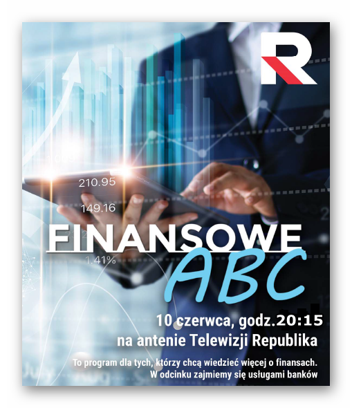 jacekbea's tweet photo. Godz. 20:15 📺 .@RepublikaTV #TelewizjaRepyblika #JolantaRostkowska Odc. 6 💸#FinansoweABC💸 o usług bankowych. POLECAM !
Gość: Ekonomista #MarekZuber https://t.co/SsZsa14oPe