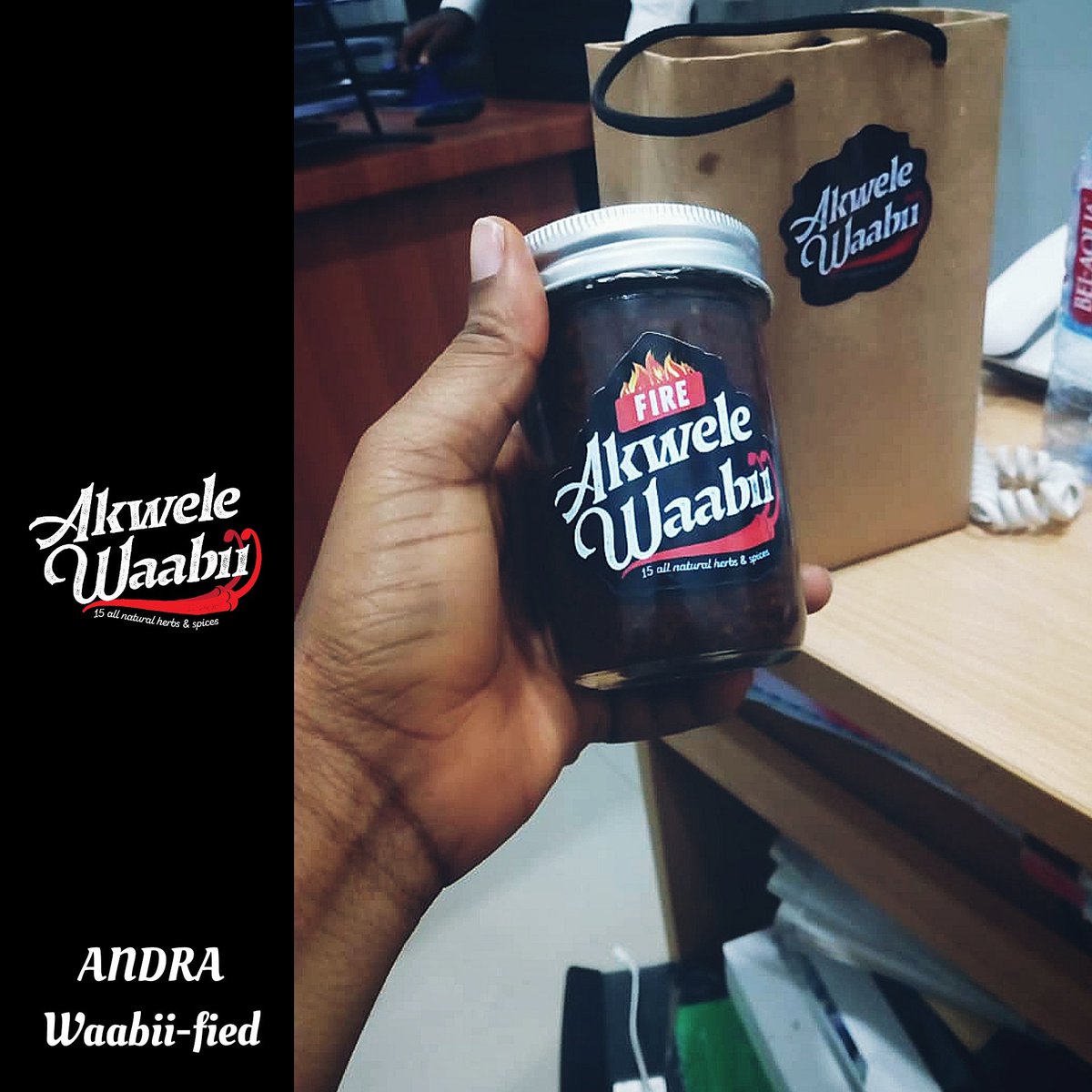 🌶 Our clients are special to us
🌶 We love it even more when they get 'Waabii-fied.'

#akwelewaabii #akwelewaabiishito #shito #startup #clientsatisfaction #madeinghana🇬🇭 #foodsinghana #ghanaeats🇬🇭