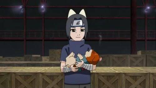 Thinking about Itachi with his cat-ears is so adorable...🍃