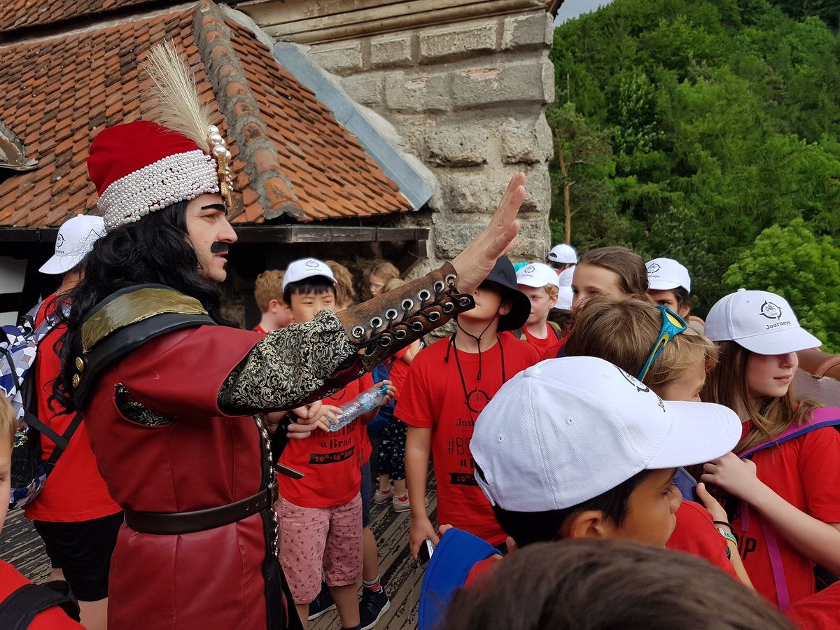BSB_KS2's tweet photo. Vlad's giving us a History and Geography lesson. #howweirdisthat #DraculasCastle https://t.co/0lI68BAXOb