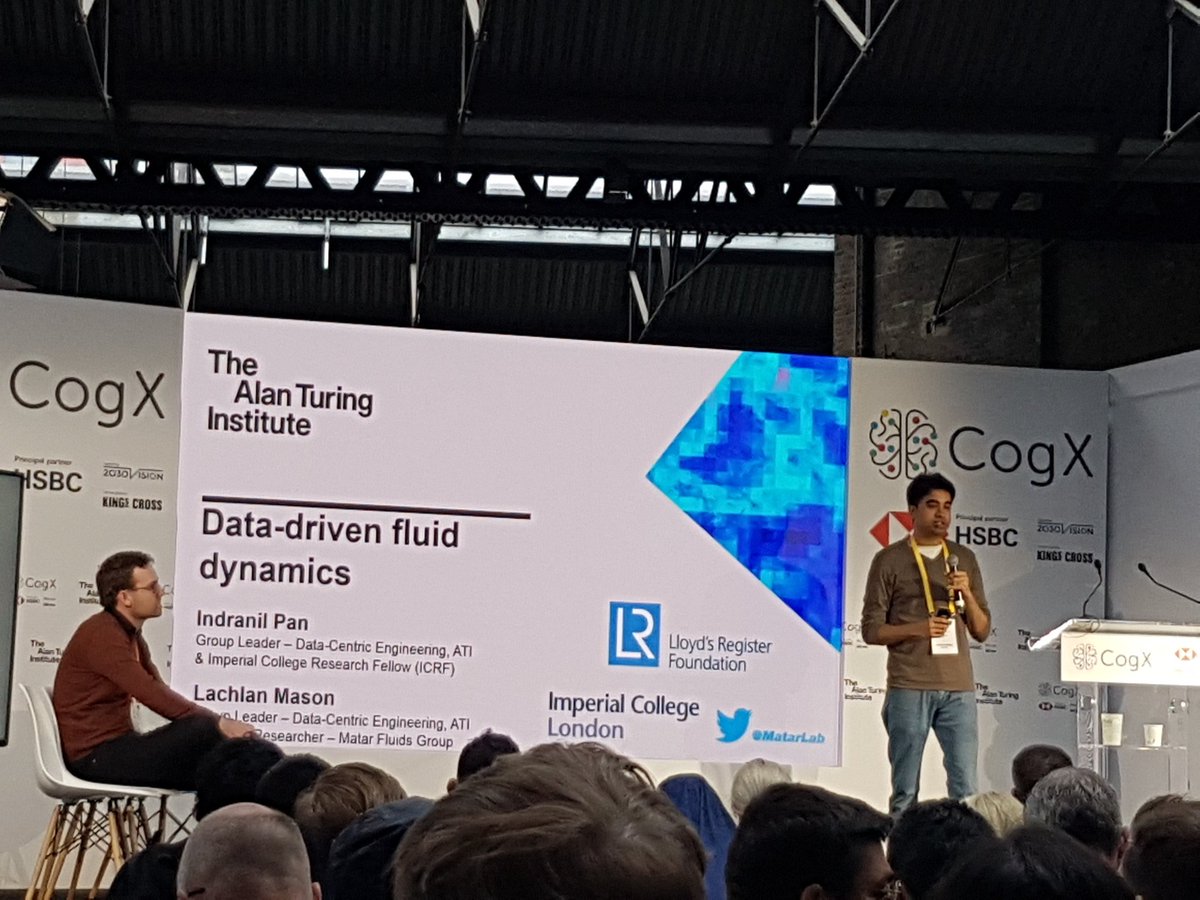 Kathleen_Too's tweet image. Fab talk on data driven fluid dynamics @cognition_x from Indranil Pan and Lachlan Mason #DataCentricEngineering @AlanTuringInsti