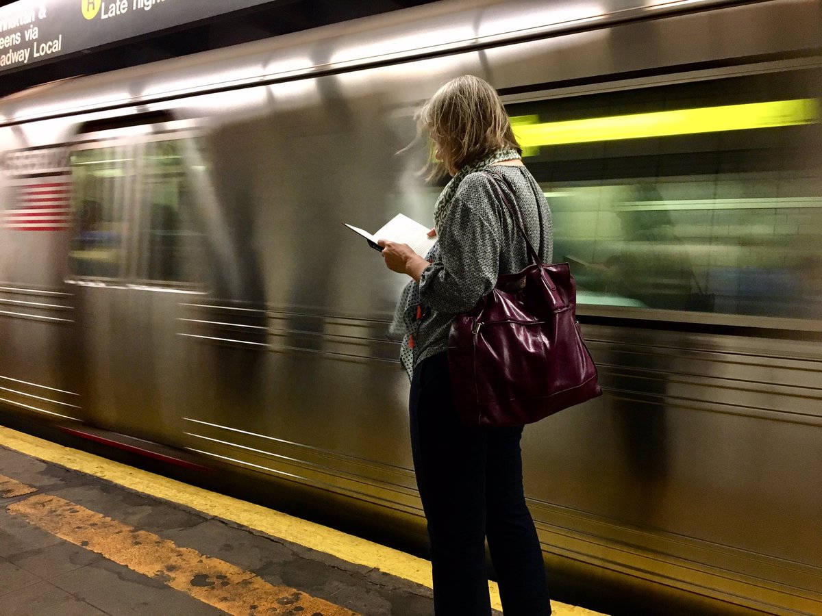 zinken's tweet photo. Monday morning commute #metroreading https://t.co/o5L8pITcPC