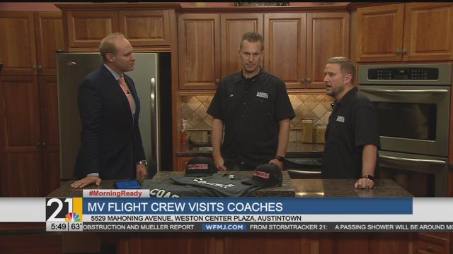 Catching up with the Mahoning Valley Flight Crew after their stop at <a href="/coachesbb/">COACHES BURGERS</a> in Austintown: wfmj.com/clip/14840409/…