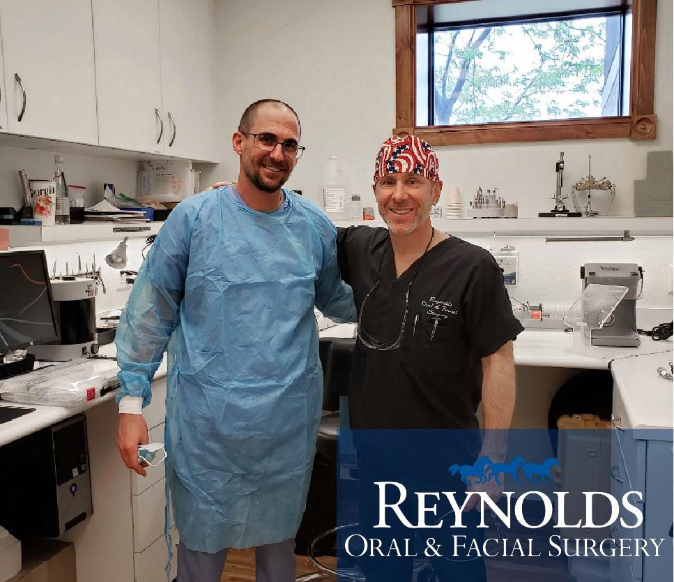 ReynoldsOMS's tweet photo. Thank you Dr. Liddle for helping us give someone a brand new smile!   #smile #teeth #dental #doctor #friends #reynoldsoralandfacialsurgery #surgeon #loveland #colorado #greeley https://t.co/b7VhvzXOPD