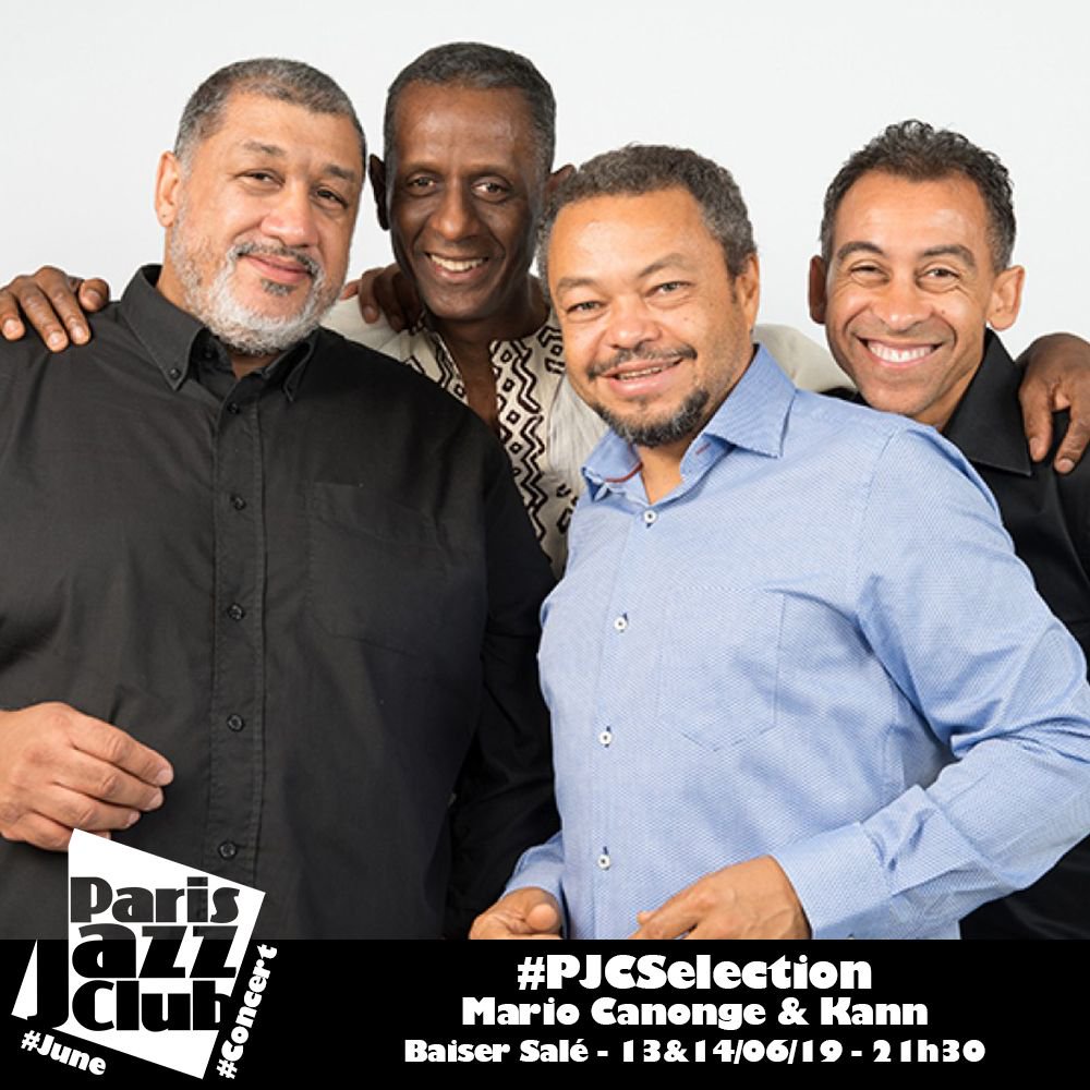 ParisJazzClub's tweet photo. #PJCSelection 🎟 
🗓À l’occasion du #FestivalLesCaribeennesDeMai #14, jeudi @mariocanonge &amp; Kann’ qui revisite son "île" au @lebaisersale 
🎹Avec ses goûts et racines de musique caribéenne ils nous entraînent dans un #Zouk qui fait danser le public💃 
📖 https://t.co/g76zh8vASi https://t.co/3UKPopc58I