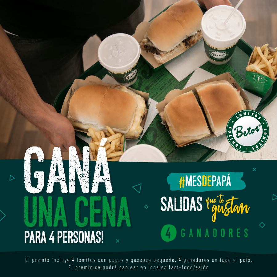 betoslomitos's tweet photo. ¡Las salidas #QueTeGustan son en familia!🤗🙋‍♂❤

¡¡Festejamos el #MesDePapá!!😋
🎉¡Ganá una cena para cuatro personas! 🎉
¡Hay 4 ganadores!🙌🏻
Para participar👇
▶Dejanos los últimos tres del DNI y localidad
▶Etiquetá tu familia del corazón
¡Y listo! 👌

Sorteamos el 13/06 https://t.co/GXcDEhKKTP