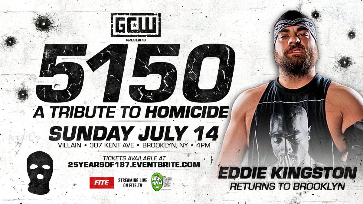 blklkp's tweet photo. @PrinceKingNana I respect you #legend...will you be at #25YearsOf187? #ATributeToHomicide #Brooklyn #NYNY #LiveProWrestling #Legendary https://t.co/ZO9ss5FHYD