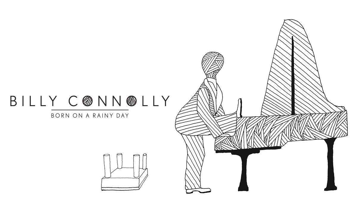 castlegalleries's tweet photo. Available to pre-order now! The new Born On A Rainy Day collection by legendary comedian Billy Connolly is one of his greatest performances yet: https://t.co/tVGtAhiL05 https://t.co/bAfOsPxqCX
