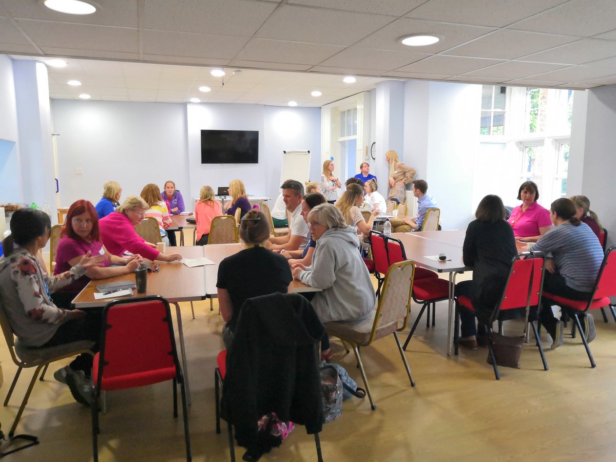 Ready to start our neuromuscular study event. Looking forward to an informative, participatory and fun afternoon.