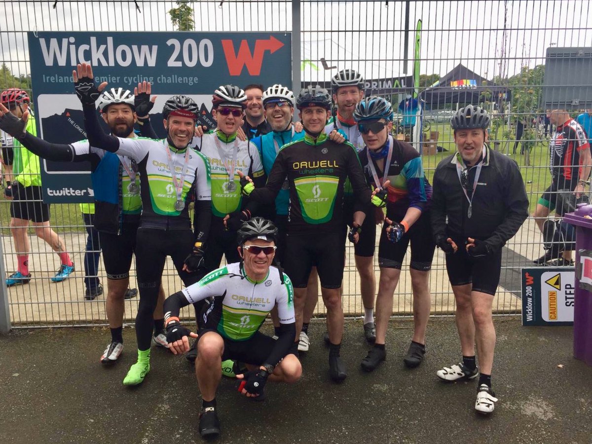 Well done to all our members and friends who took on the Wicklow 100 &amp; 200 as well as the Irish weather yesterday! 
Lots of photos on the Wicklow 200 Facebook page but a selection of others below