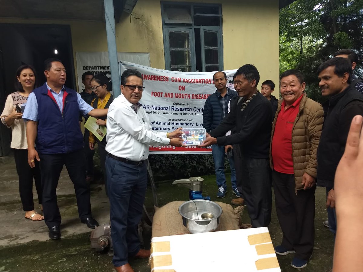 ICAR-NRCY support to harsh winter affected Yak Herders of North Sikkim