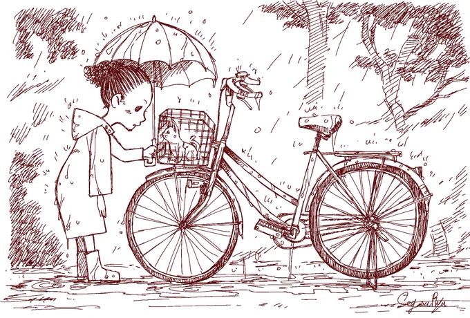 梅雨が来た 
