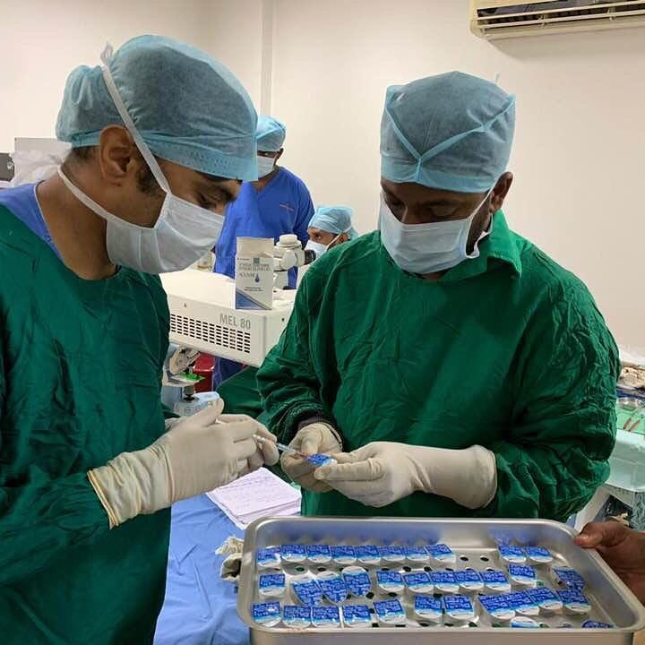 Seedieyecare's tweet photo. Yesterday’s Marathon LASIK &amp; PRK session - 40 eyes were operated by 3 doctors- happy with results of using Acuvail Depot Contact lens preparation and pain management in #PRK patients.

#DrAyshaNazlin #ophthalmology #lasik #femtolasik #ophtalmologist #eyedoctor #ophthalmology https://t.co/7EgGkY4NC9