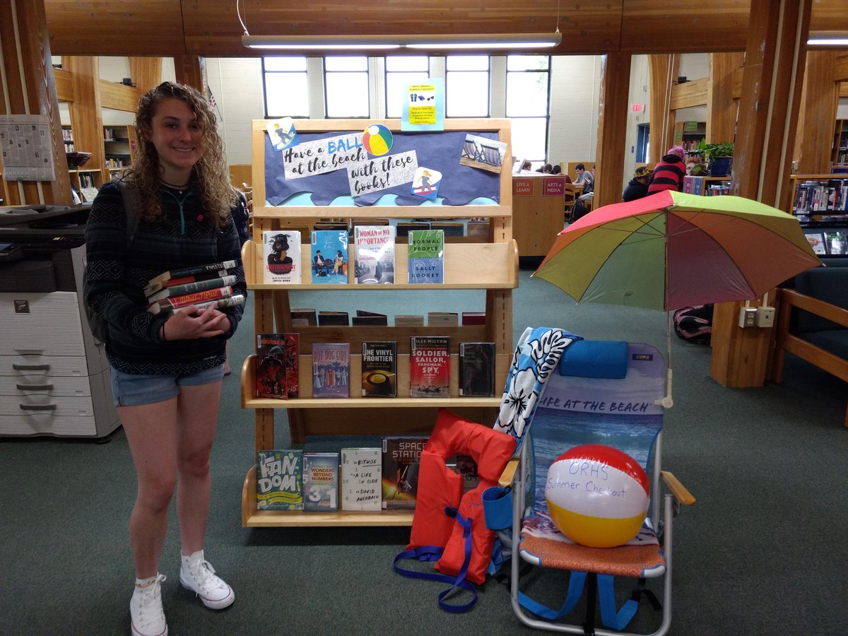 libraryORHS's tweet image. Summer checkout begins today! Take home as many books as you want for the summer. Not sure what to read? We have a LibGuide chock full of suggestions! (shocking, I know 😉) orcsd.libguides.com/ORHSreads