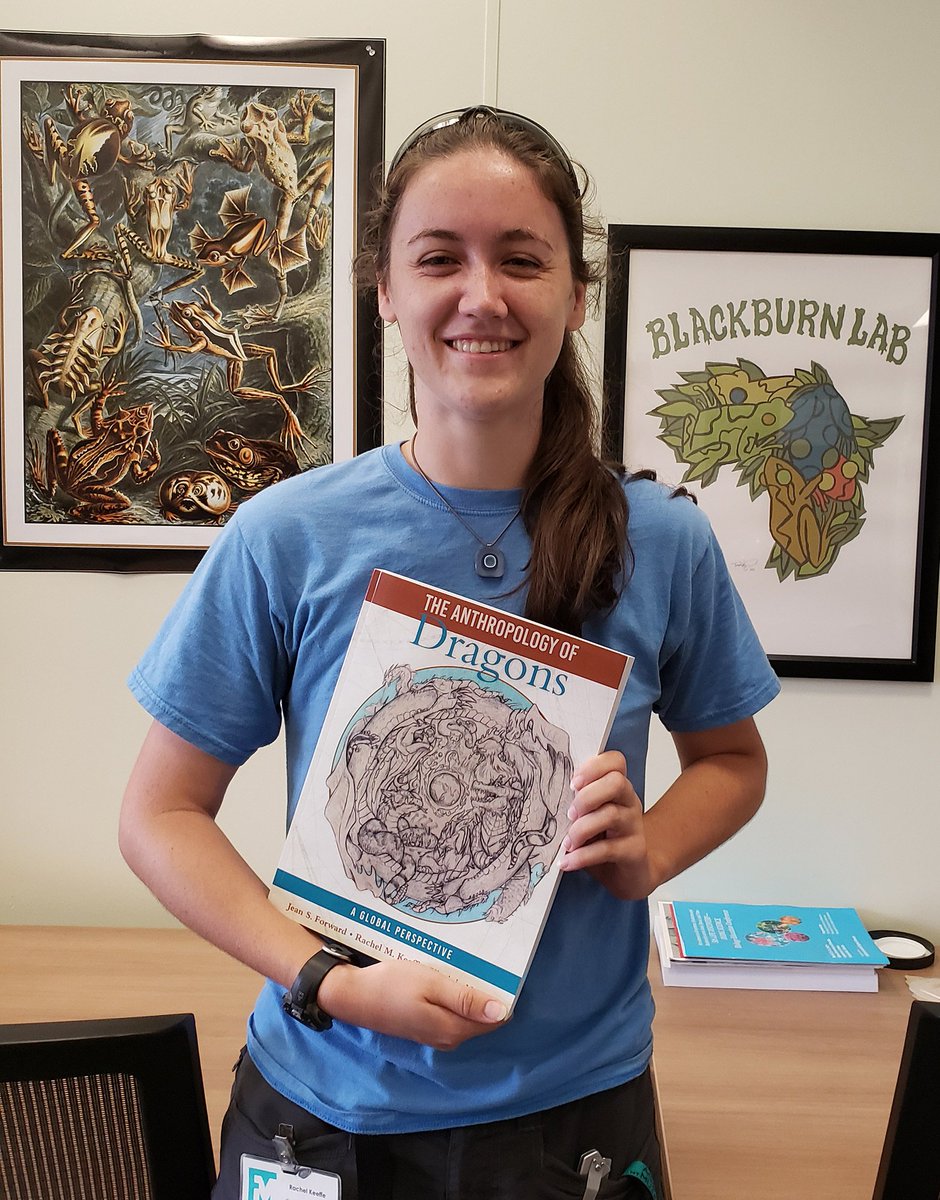 FloridaMuseum's tweet photo. .@rmkeeffe knows dragons aren't real. She's a student here studying frogs, but the mythological significance of dragons fascinates her. So she jumped at the chance to illustrate a textbook on #dragons around the world: The Anthropology of Dragons 🐉
More: https://t.co/zwfHKMqpf8 https://t.co/yV3n3fYZlS