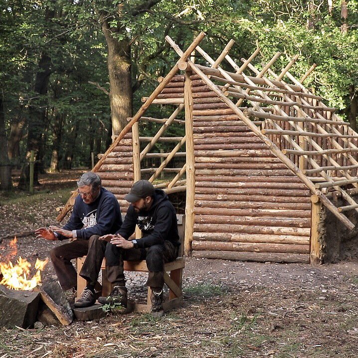 TA Outdoors on X: THE FIRST OVERNIGHT IN THE SAXON HOUSE! Watch it here:   #saxon #bushcraft #camping #cabin   / X