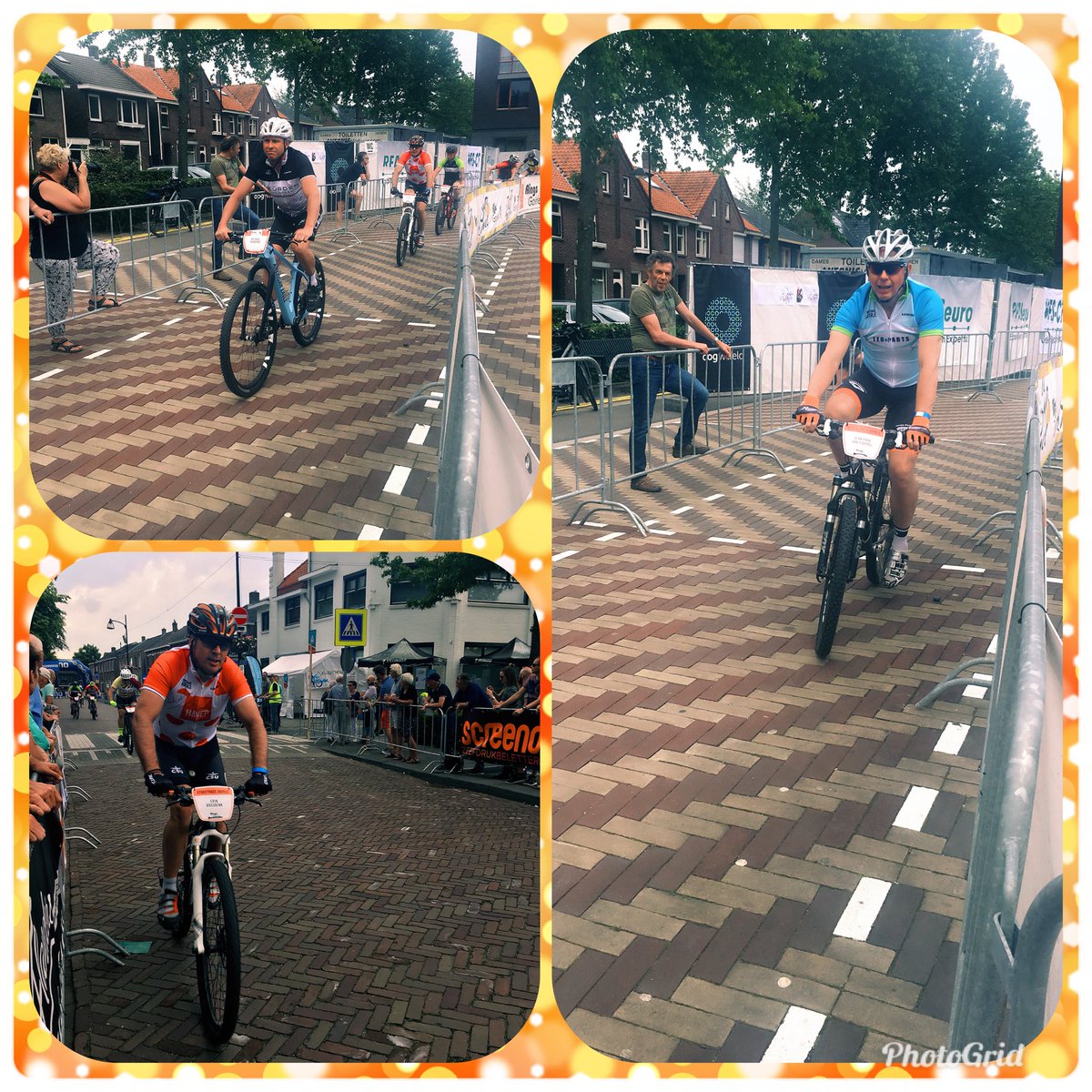 Ploegleiders doen het zware werk vandaag! #streetraceGoirle <a href="/roompot_charles/">Roompot - Charles Cycling Team</a> <a href="/BreukEB/">Erik Breukink</a> <a href="/BoogerdLive/">Michael Boogerd</a> <a href="/popeyejpac/">jean-paul van poppel</a>