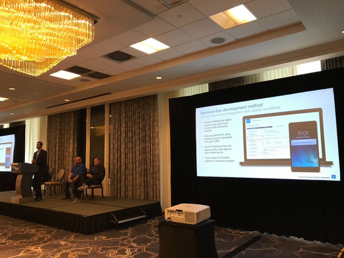 orionwealthtech's tweet photo. Announced at #FUSE2018, our digital account opening integration with @Schwab4RIAs is finally here in time for #Ascent2019! Drop by Rockridge A &amp; B for an in depth session happening now! https://t.co/aLQsRddDwJ