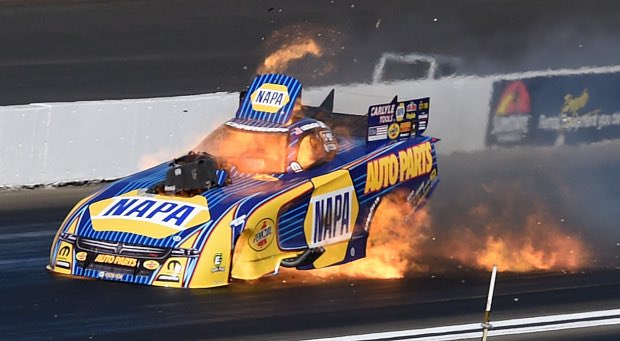 Tomorrow night’s show promises to be 🔥 just like <a href="/RonCapps28/">Ron Capps</a> behind the wheel. He joins us live at 7 pm eastern on nomexeffect.com or our Facebook live page.