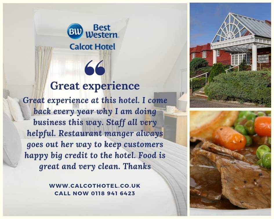 BWReadingCalcot's tweet image. Customer appreciation is our motivation 
For bookings at @BWReadingCalcot @BestWesternGB call 0118 941 6423
#mondaymotivation #starttheweekright #partynight #festivities #berkshire #calçothotel #bestwestern #readinguk #customerappreciation #customerservice @BestWesternGB