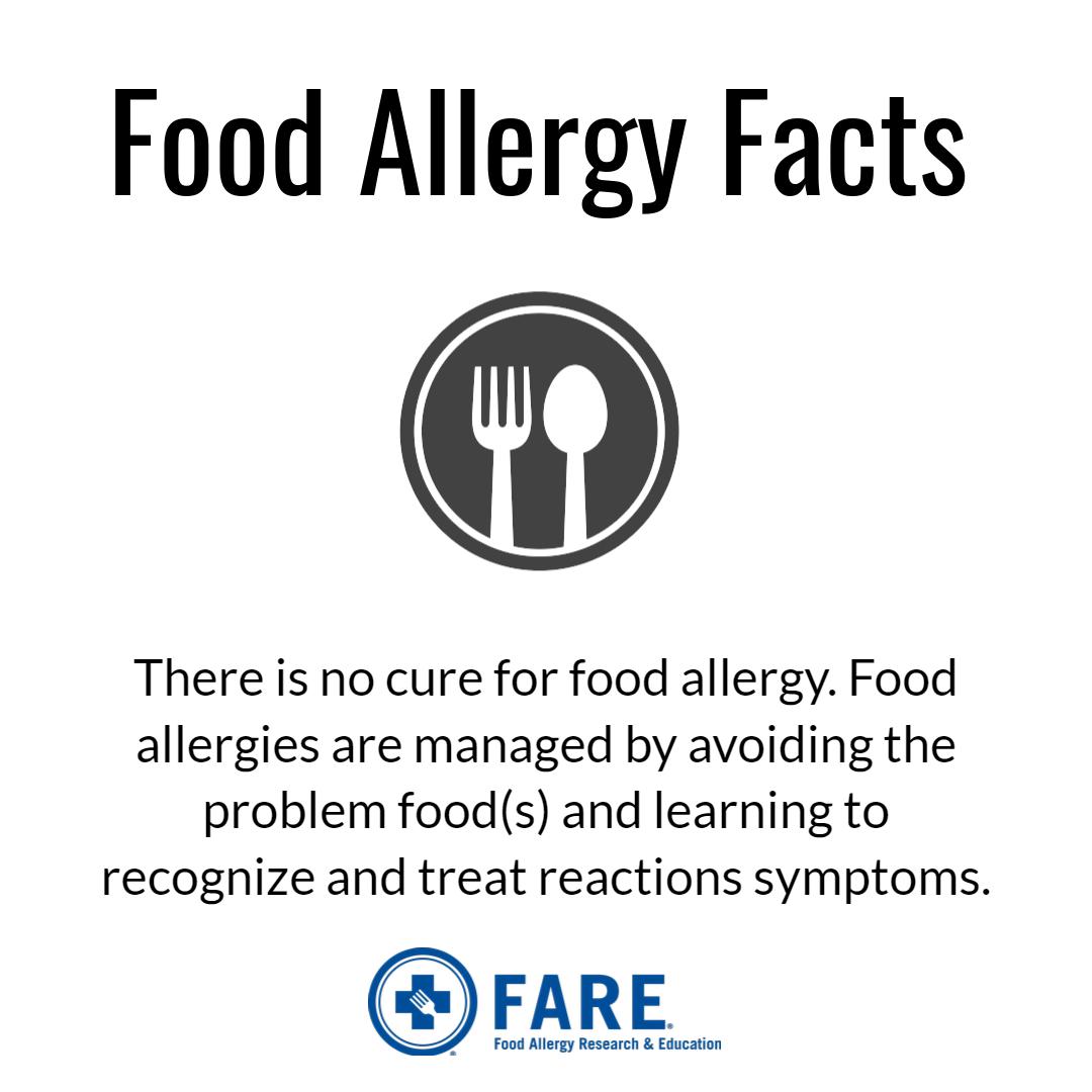 FoodAllergy's tweet image. There is no cure for food allergy. Food allergies are managed by avoiding the problem food(s) and learning to recognize and treat reactions symptoms. Find out more about managing food allergies here foodallergy.org/life-with-food…