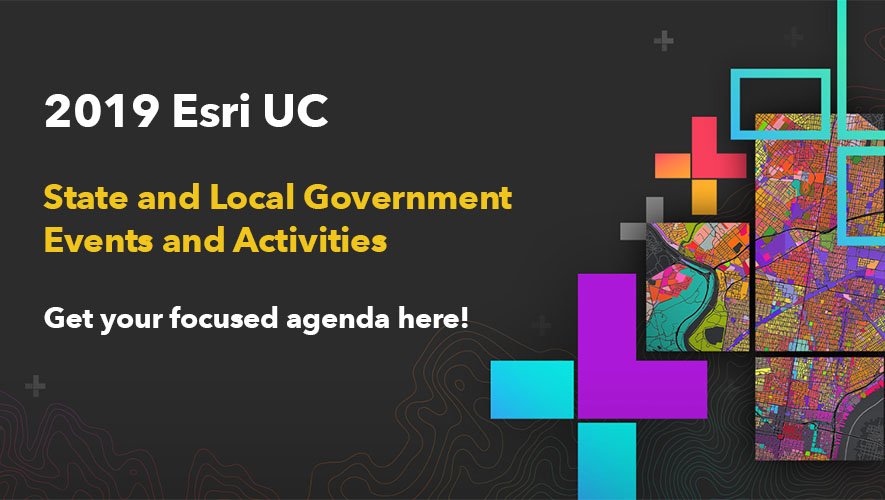 EsriSLGov's tweet photo. Here is your pocket-sized agenda for #EsriUC with all of the State and Local activities. https://t.co/RwJlNzM6PH https://t.co/MimcEXjdR9