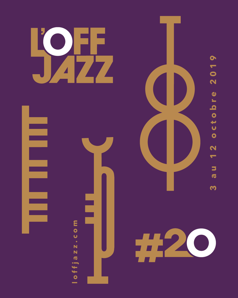 loffjazz_mtl's tweet photo. Nous sommes heureux de pouvoir vous dévoiler notre nouveau visuel pour la 20e édition de l’OFF Jazz ! Qu’en pensez-vous ?😎🎷
Le festival aura lieu du 3 au 12 octobre 2019 dans plusieurs salles à Montréal
#offjazz #anniversaire #jazz #montreal #montrealjazzfest https://t.co/5pkRVPtecz