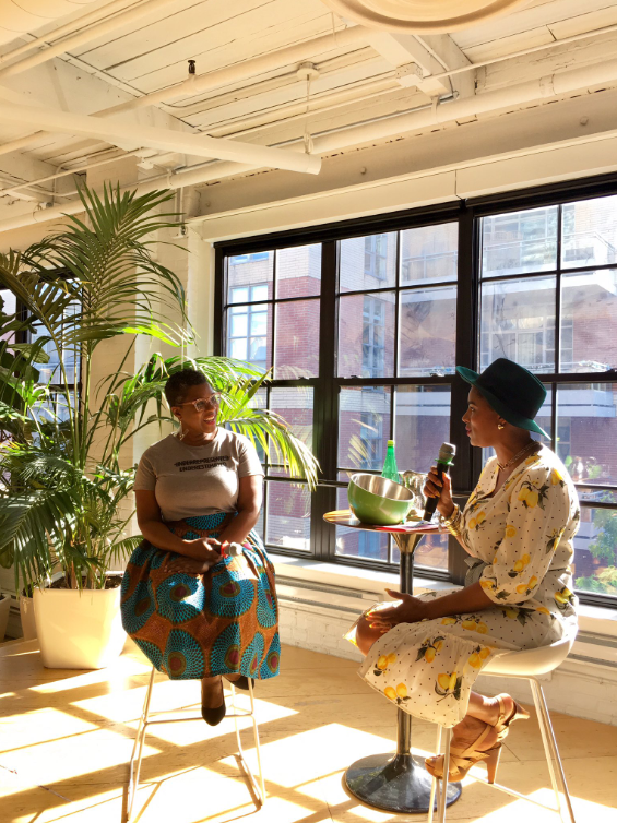 CanCGAtlanta's tweet photo. Our Consul General @theodore_nadia was at the #SisterTalk Fireside Chat hosted by @KarlynPercil yesterday to discuss leadership, trade, diplomacy, and how to overcome the struggles Black women face in leadership roles. https://t.co/lOEcIAA8Tu