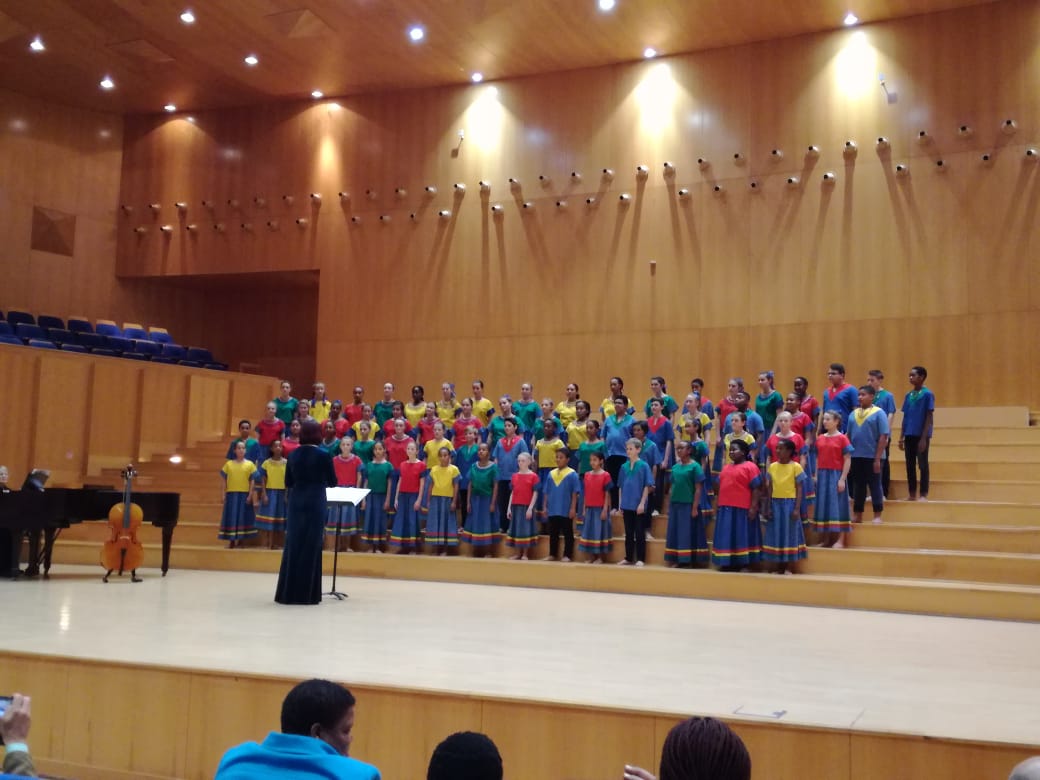 #TCCGalaConcert @ Hugo Lambrecht with guest artists Rachel Jordaan Kruger and Che-Jean Jupp. The concert concluded with the bead ceremony and official switch to Choir 47. #TCC47