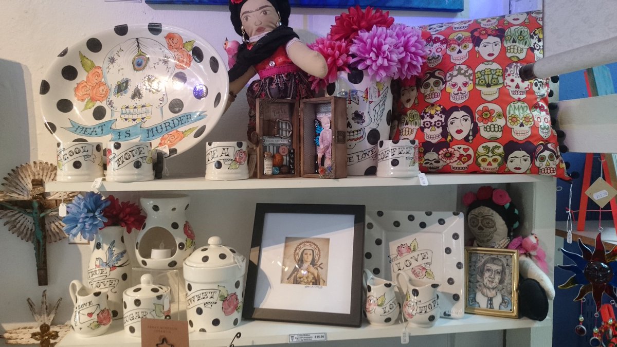 WOTAB's tweet photo. Good afternoon from the Way Out There And Back Team 
@ShopLhampton @Lhamptoninfo @Ltonmuseum @vi5itLa @VisitSussex @ShopinSussex @SussexArtNet #Sussex #wotab #wotabshop #wotabartgallery #littlehampton #Littlehampton #art #ceramics #LittlehamptonTown #LOCA https://t.co/Lx4rFEMTN1