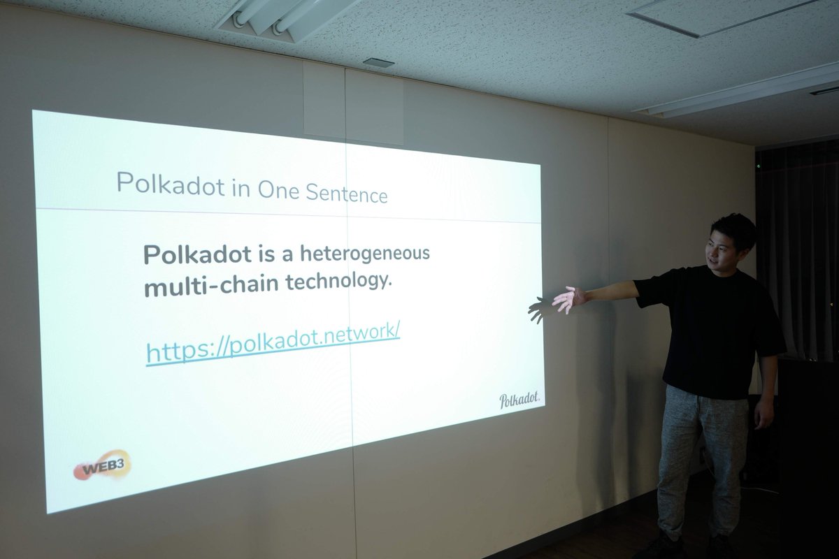 Web3foundation's tweet photo. Over the weekend W3F sponsored @DecryptTokyo, a hackathon aiming to promote the practical application of blockchain technology, dApps and services, and expand the blockchain community in Japan.
- 100+ hackers
- 16+ sessions
- 15+ speakers, @obnty presented W3F & Polkadot https://t.co/uJq7HtojQs