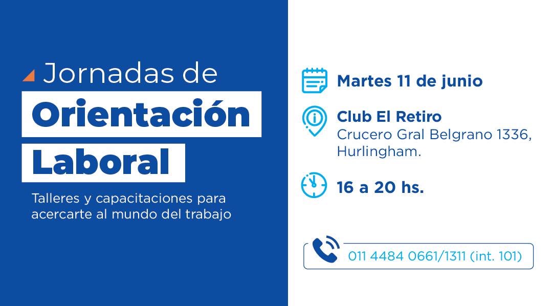 nzuela's tweet photo. Mañana en #Hurlingham jornada de Orientación Laboral para #Jóvenes mayores de 16 años en el Club El Retiro. 👨��‍💻👩‍💻👩🏿‍💼👨🏻‍🔧¡Animate! 👀 #villatesei #wcmorris

#equipo  @DelfinoLucasOk 

Anotate acá 👉🏼 https://t.co/uzoT9rkRxJ https://t.co/5e7mZBJzUw