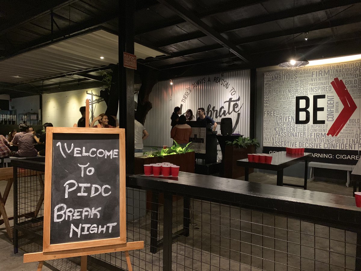 pidconline's tweet image. #PIDC2019 Break Night ongoing! 

Head to Central Kalayaan now for free-flowing drinks, good music, and a great night ahead.

#SetTheMotion