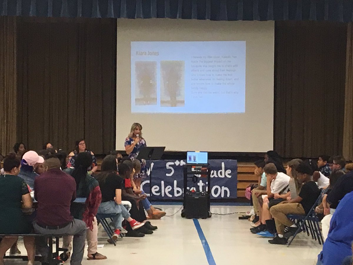 Mrs. Birzes recognizing our GOTR girls!!! <a href="/AllisonLuka/">Allison Lukaszewicz</a> <a href="/tbirzes/">Tina Birzes</a> <a href="/PLVBears/">Pleasantville Elementary</a>